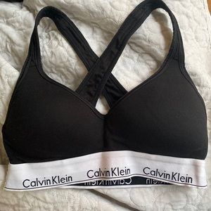 Calvin Klein push up sports bra